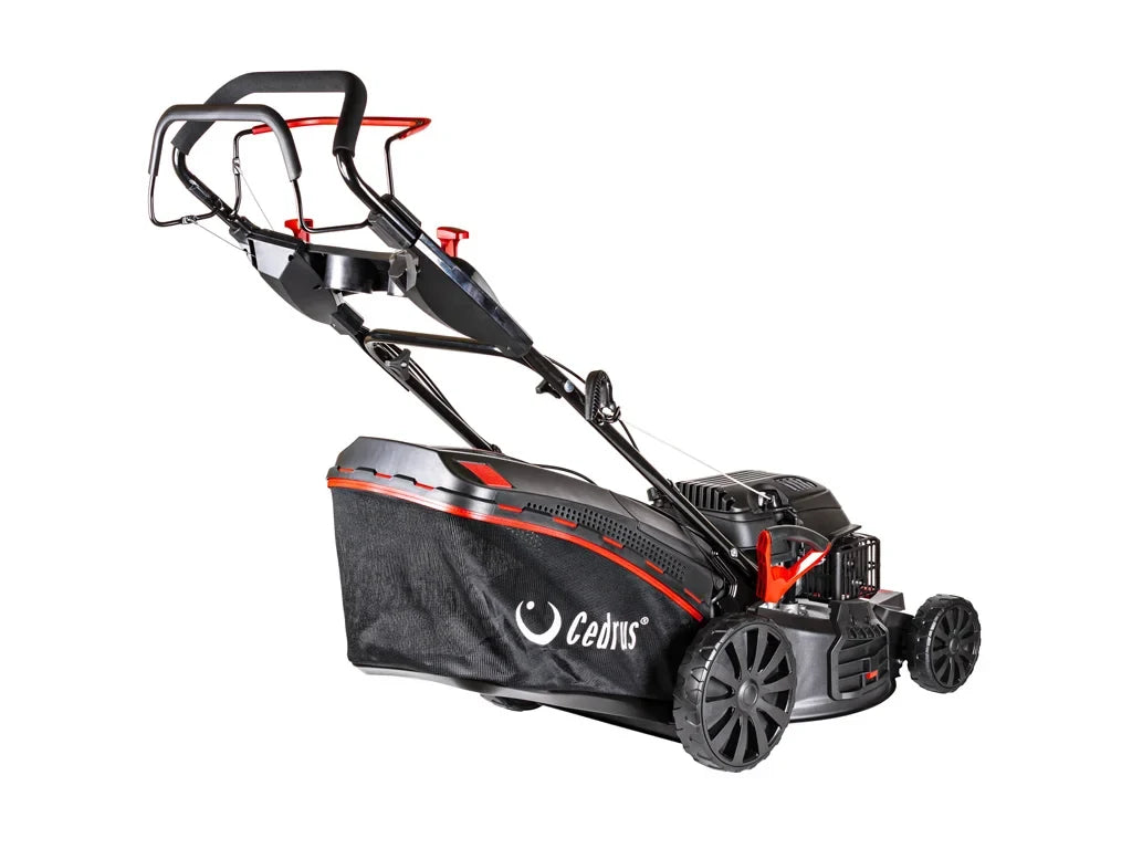 Hahn & Sohn Cedrus KS53S – Benzin-Rasenmäher mit Antrieb, Y196V OHV-Motor