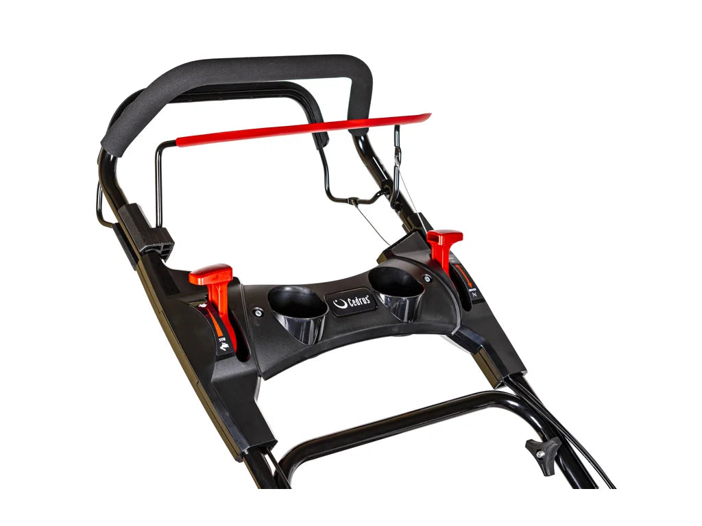 Hahn & Sohn Cedrus KS53S – Benzin-Rasenmäher mit Antrieb, Y196V OHV-Motor