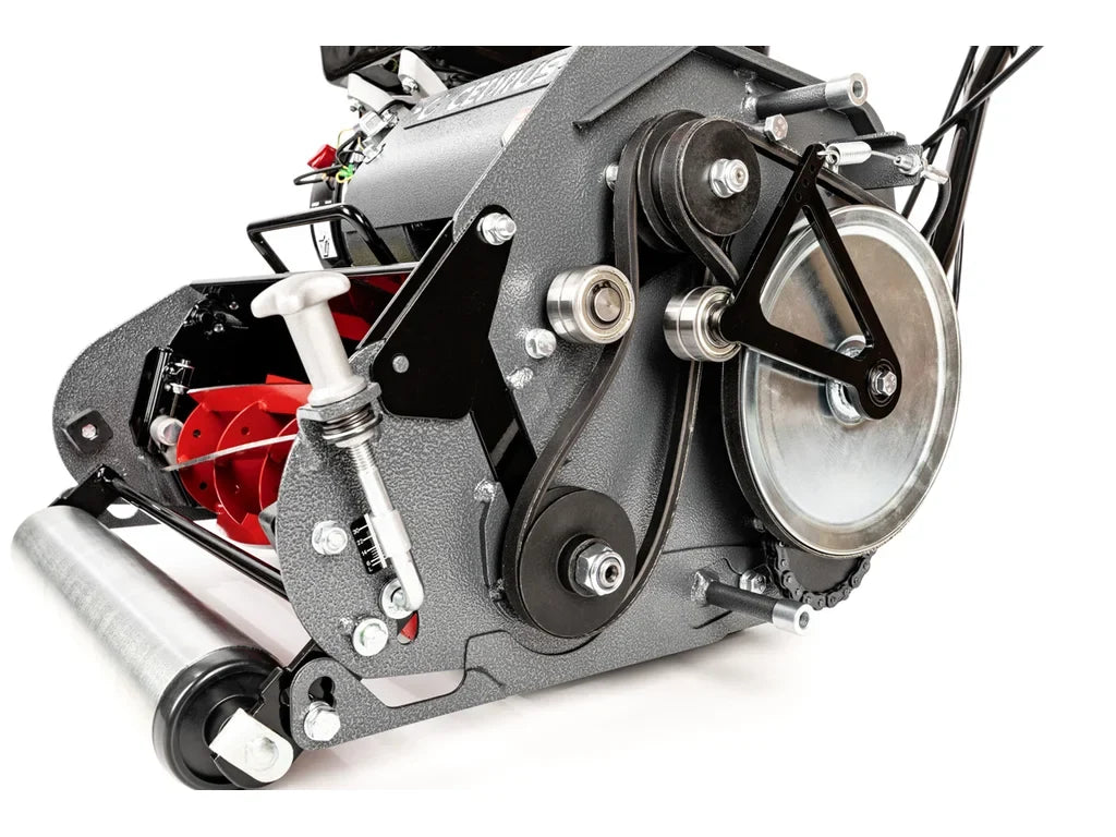 Hahn & Sohn Cedrus SM50 – Benzin-Spindelmäher mit Antrieb, Loncin G200F-Motor