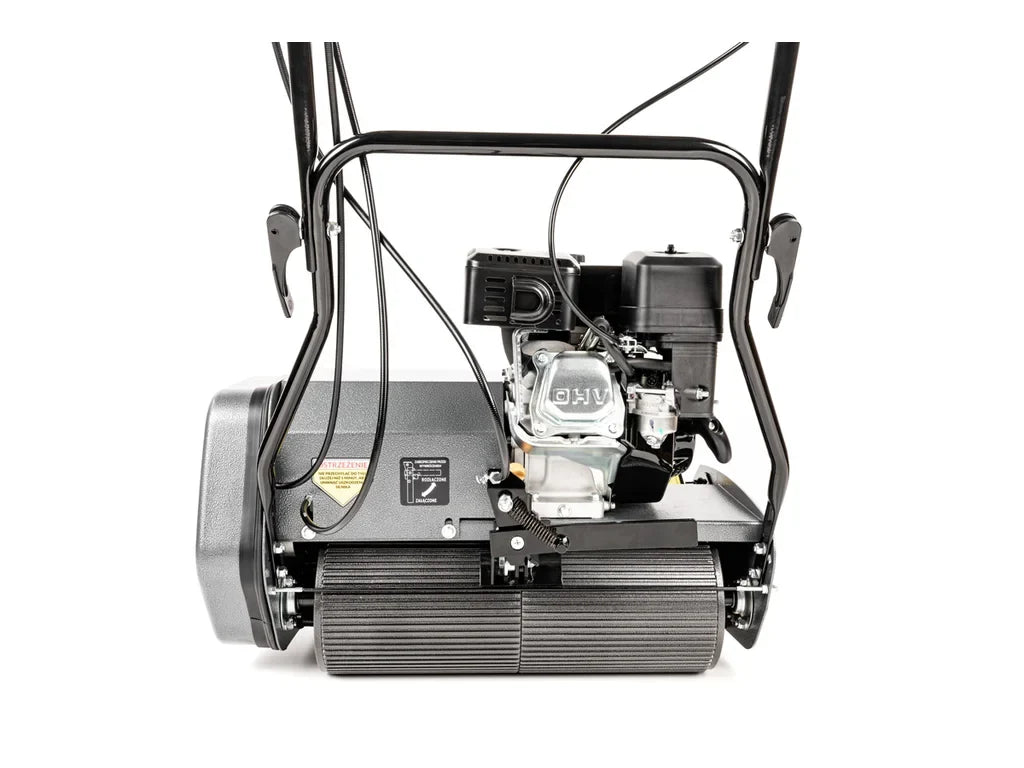 Hahn & Sohn Cedrus SM50 – Benzin-Spindelmäher mit Antrieb, Loncin G200F-Motor