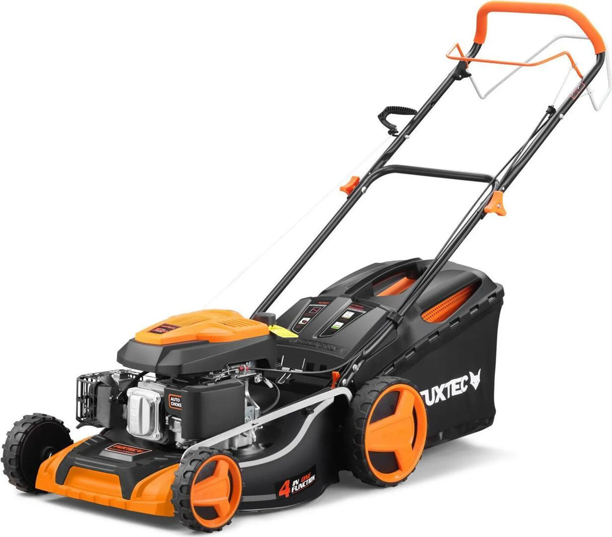 FUXTEC FX-RM5196 – 4in1 Benzin-Rasenmäher mit Antrieb, 196 ccm, 6 PS