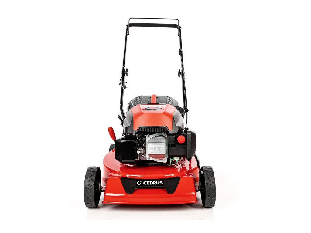 Hahn & Sohn Cedrus KS42 – Benzin-Rasenmäher ohne Antrieb, Y145V-Motor