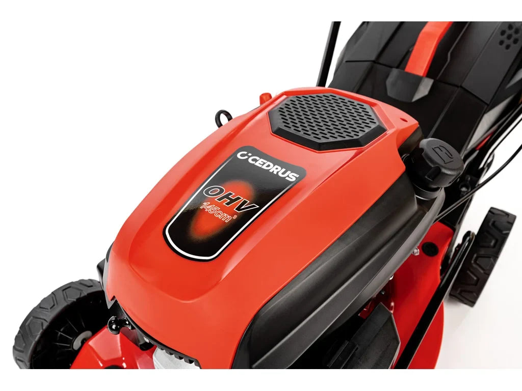 Hahn & Sohn Cedrus KS42S – Benzin-Rasenmäher mit Antrieb, Y145V-Motor