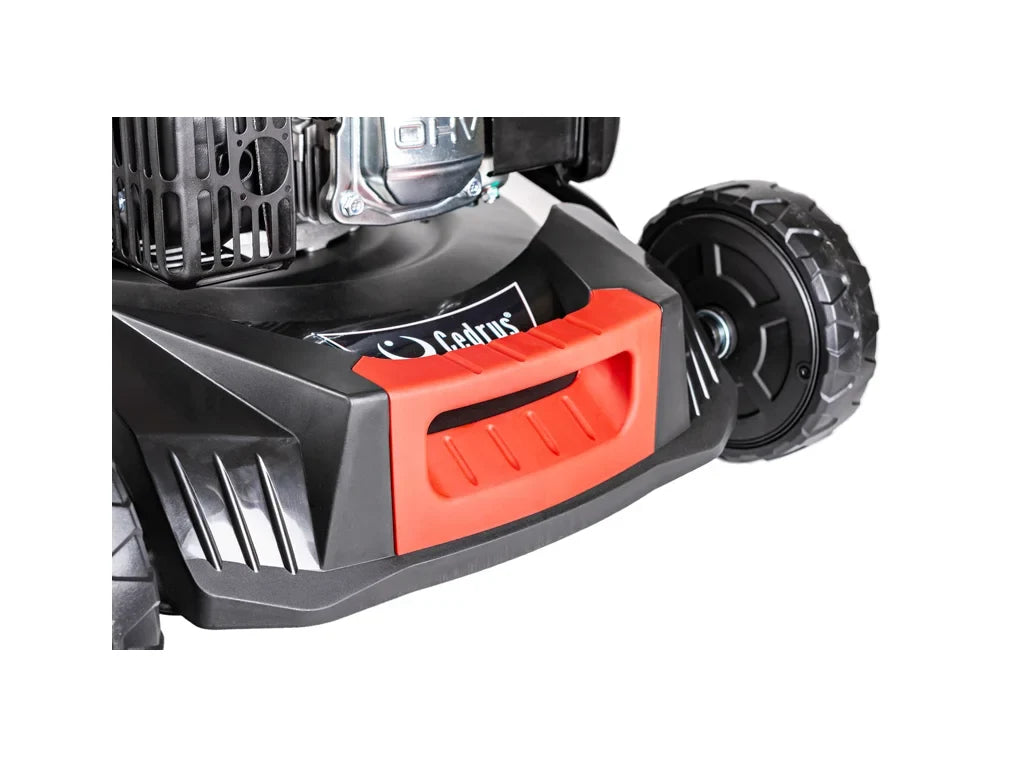 Hahn & Sohn Cedrus KS53S – Benzin-Rasenmäher mit Antrieb, Y196V OHV-Motor