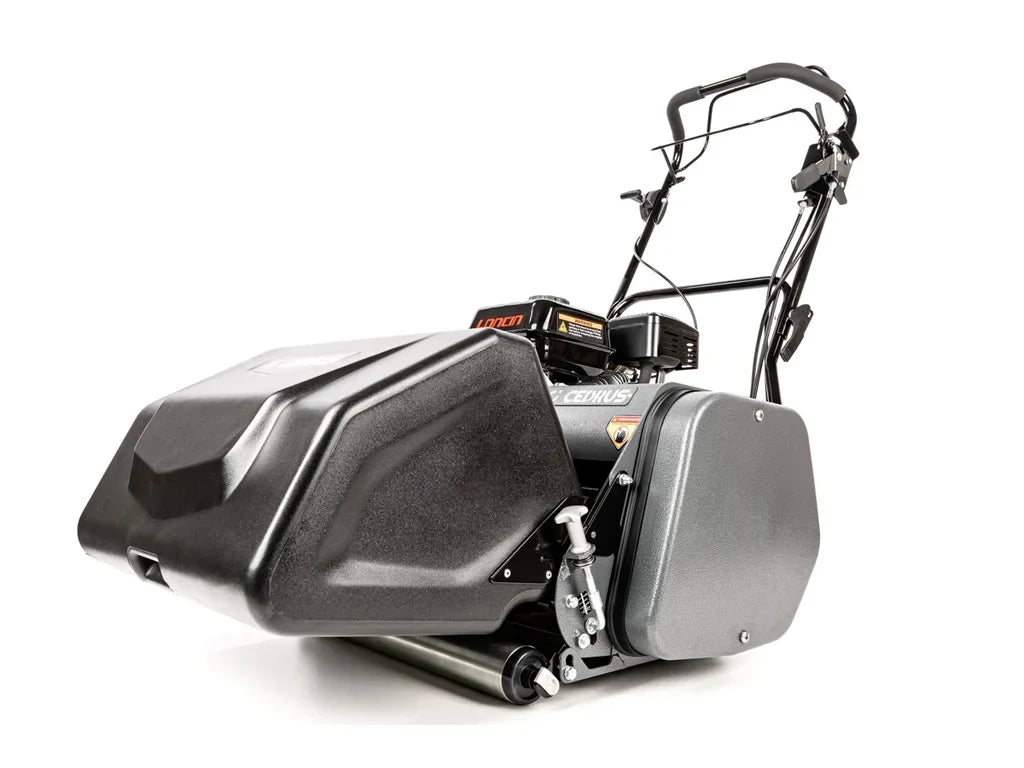 Hahn & Sohn Cedrus SM50 – Benzin-Spindelmäher mit Antrieb, Loncin G200F-Motor