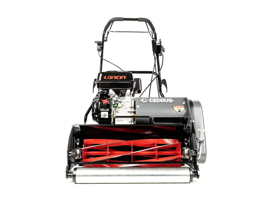 Hahn & Sohn Cedrus SM50 – Benzin-Spindelmäher mit Antrieb, Loncin G200F-Motor