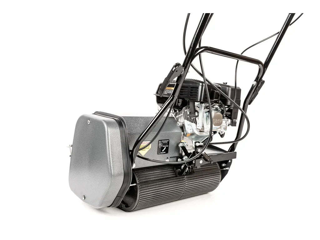 Hahn & Sohn Cedrus SM50 – Benzin-Spindelmäher mit Antrieb, Loncin G200F-Motor