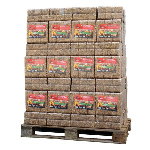 Holzbriketts BioBriq MegaRuf  Palette (972 kg)