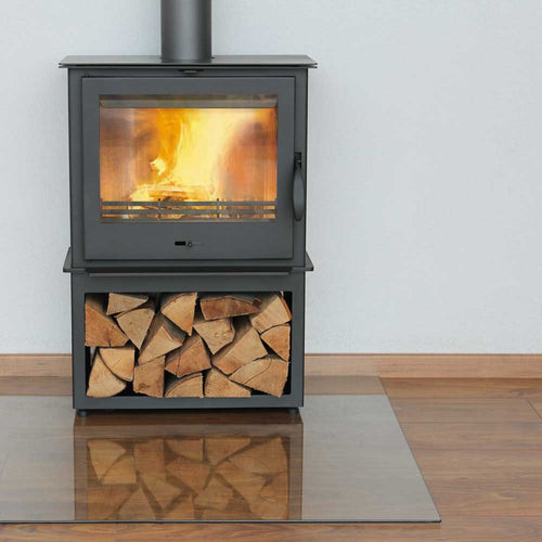 Kaminofen Juhnberg Lorenz 7kW mit Holzfach